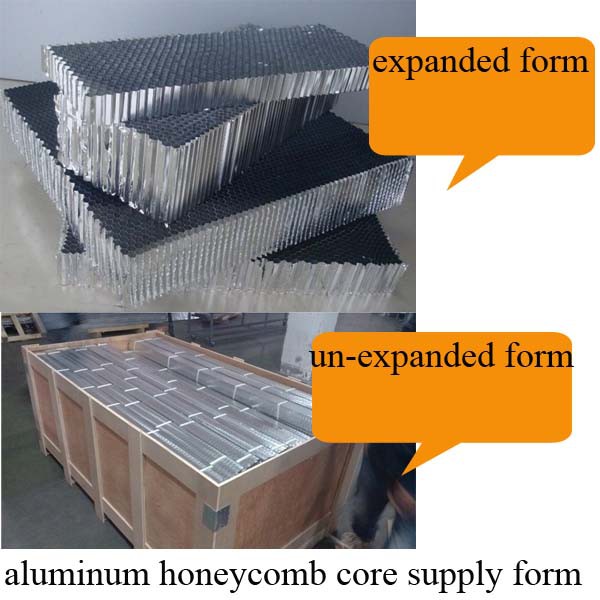 Uși pentru dulapuri de bucătărie din aluminiu în formă de fagure